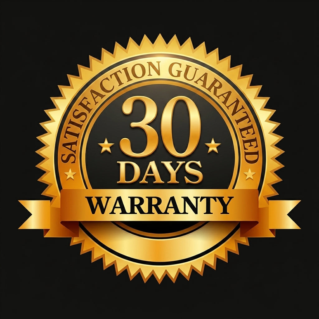 30 Days Warranty