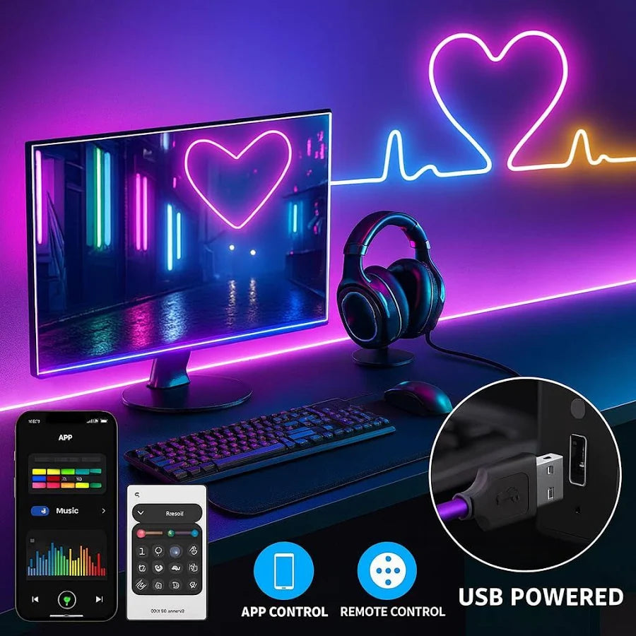 RGB Neon LED Strip Light